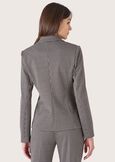 Monica houndstooth blazer NERO Woman image number 3