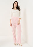 Pantaloni Giorgia-O in misto lino ROSABIANCO WHITE Donna immagine n. 2