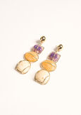 Gwen drop earrings with stones GOLD Woman image number 2
