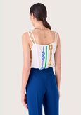 Top Tiago 100% viscosa BIANCO Donna immagine n. 3
