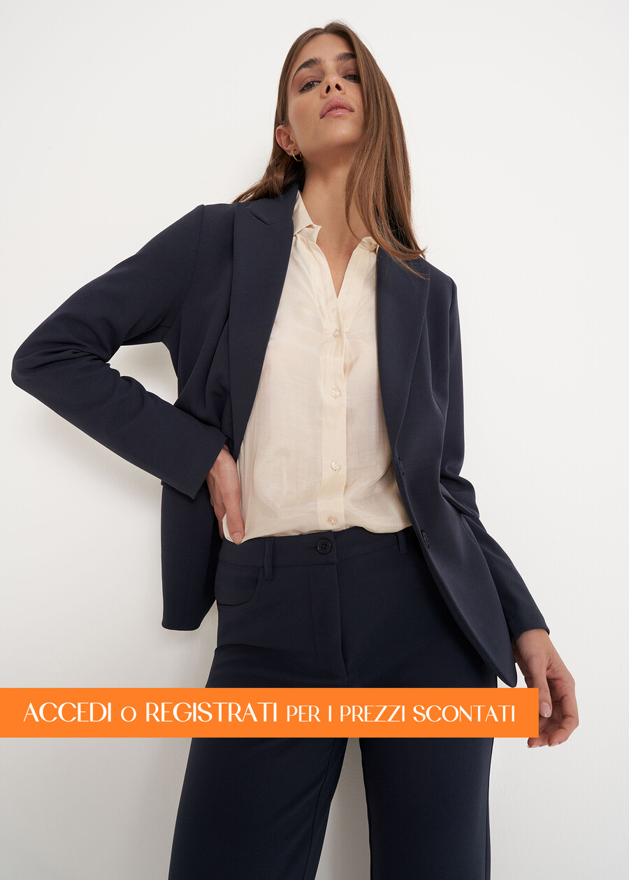 Giacca monopetto Giselle ROSA QUARZOBLU AVION Donna , immagine n. 1