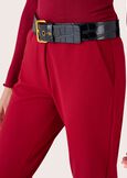 Pantalone Bella a gamba dritta ROSSO MARTEBLUE DARK BLUEMARRONE Donna immagine n. 3