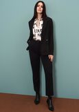 Pantalone Alice a gamba stretta NERO BLACK Donna immagine n. 1