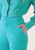 Alice technical fabric trousers ROSA FUCSIAVERDE POLINESIA Woman image number 3