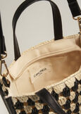 Borsa Besta In Corda Intrecciata NERO BLACKBEIGE CAMMELLO Donna immagine n. 4
