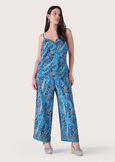 Plinia patterned trousers BLU FRENCH Woman image number 2