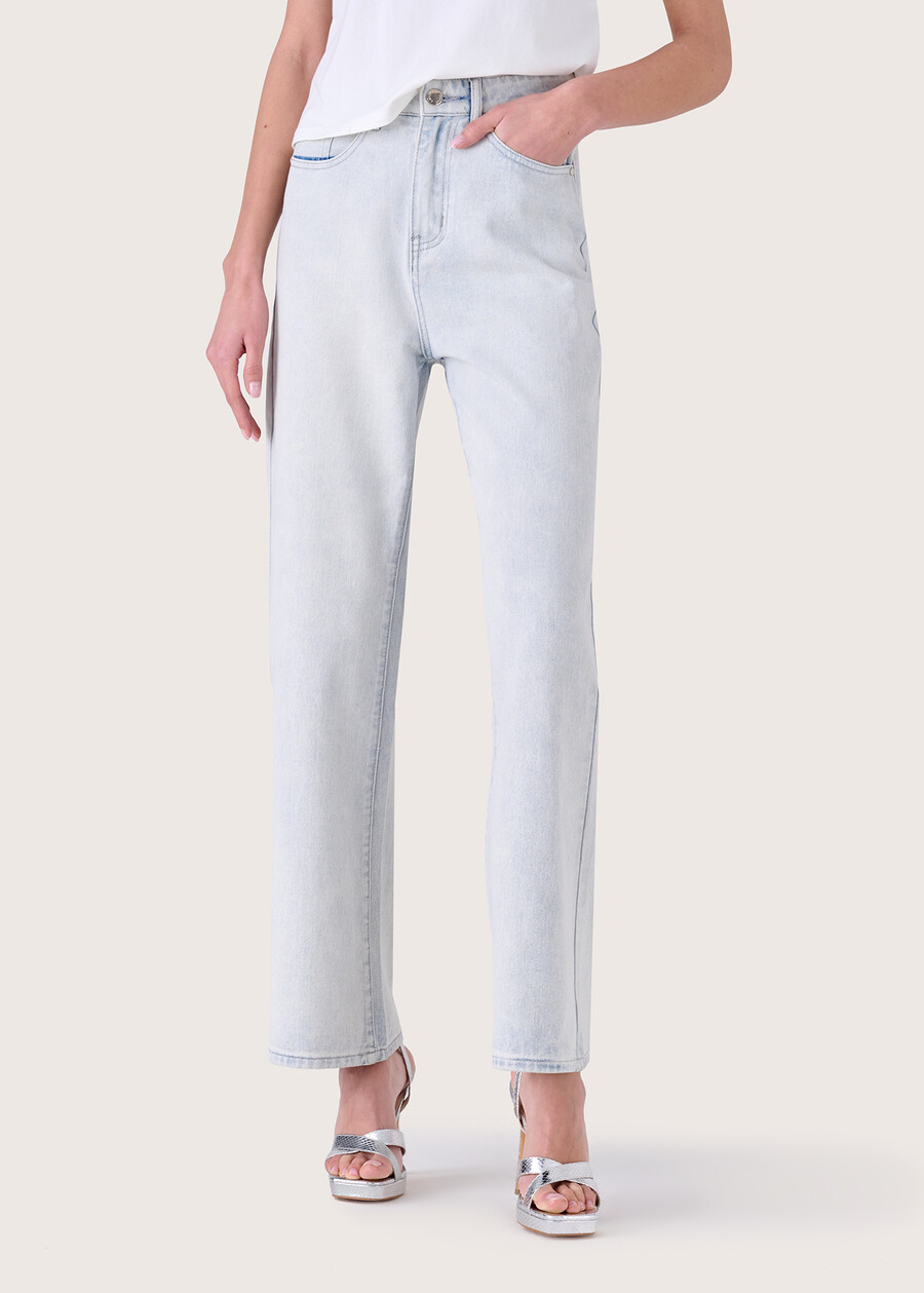 Daniel faded effect trousers BIANCO Woman , image number 2