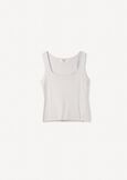 Top Trevis in punto riso MARRONE CAFFEGRIGIO PERLA Donna immagine n. 4