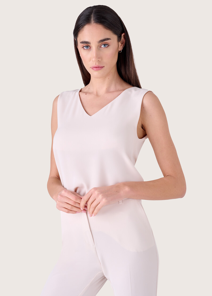 Top Tilde in cady BEIGE NAVAJONERO Donna , immagine n. 1