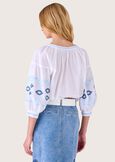 Camicia Cherry in 100% cotone BIANCO Donna immagine n. 3