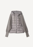 Paggy quilted belted jacket GRIGIO Woman image number 5