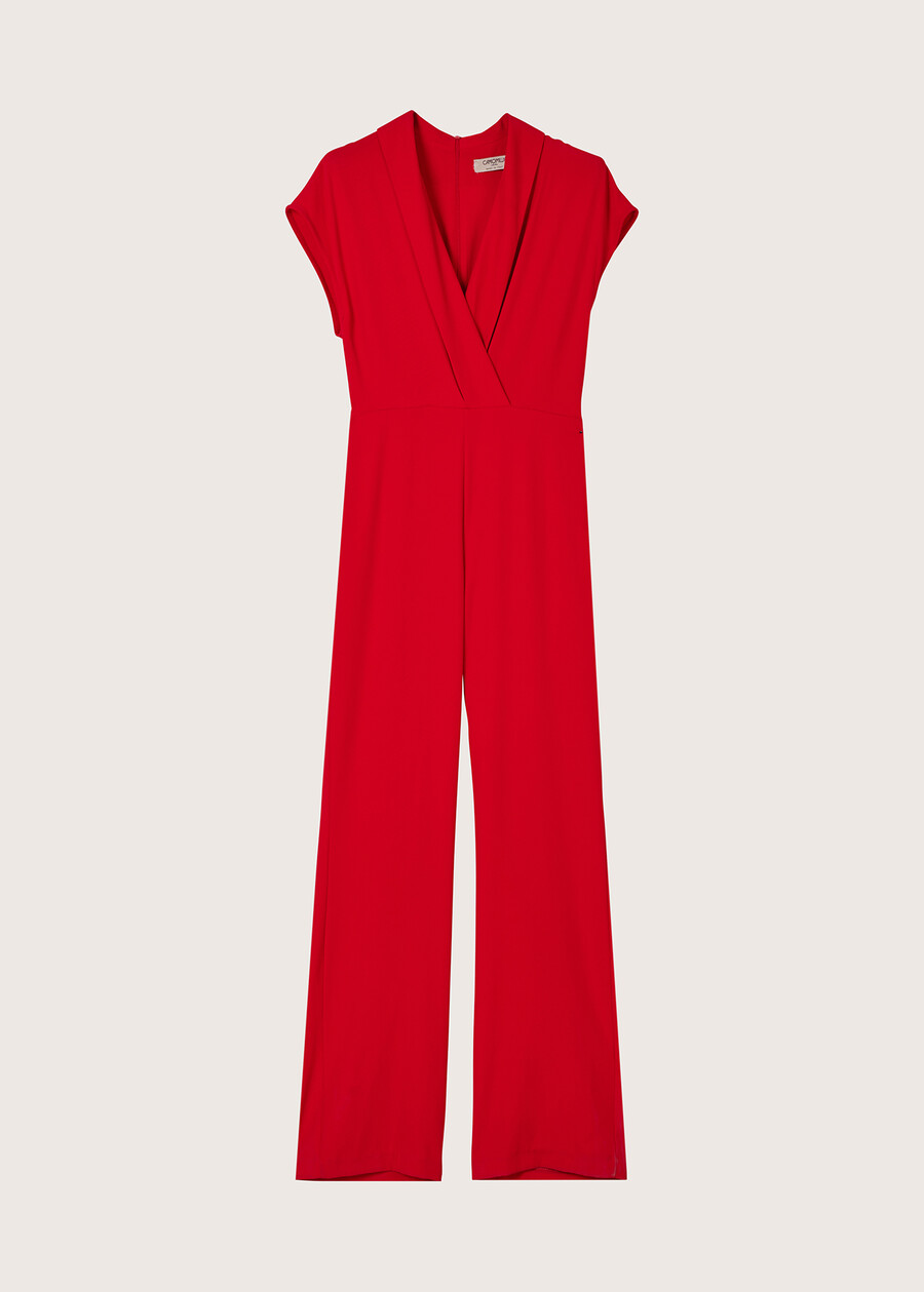 Taylor long jumpsuit ROSSO TULIPANO Woman , image number 4