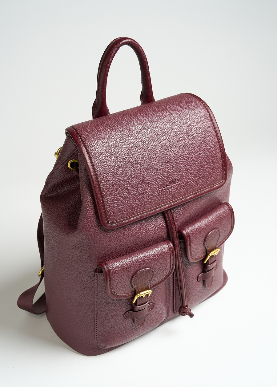 Zainetto Barley stampa cervo ROSSO BORDEAUX Donna , immagine n. 2