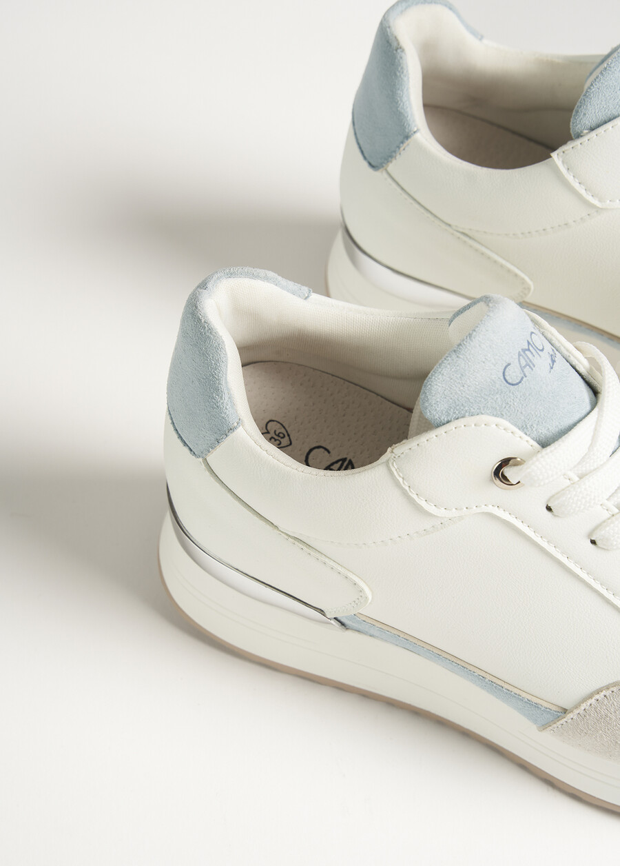 Scarpa ginnica Sherlya doppio colore BIANCO WHITE Donna , immagine n. 4