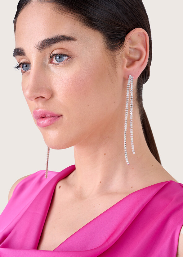 Orecchini Greta in strass  Donna null