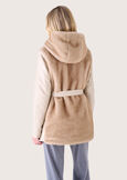 Cappotto Grace in ecopelo BEIGE GREIGE Donna immagine n. 4