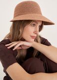 Cappello Breccia Effetto Maglia MARRONE Donna immagine n. 1