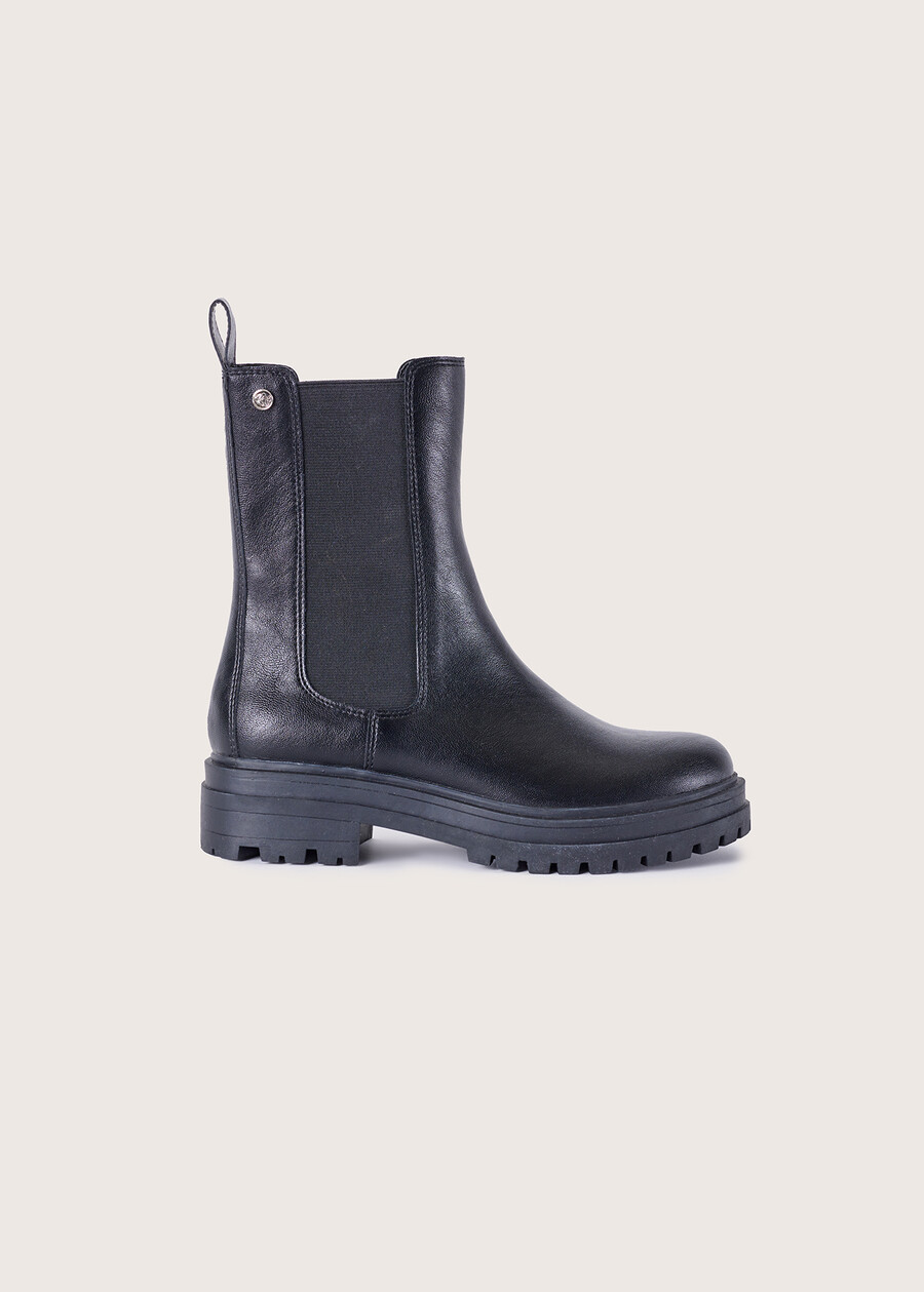 Selvaggia eco-leather ankle boot NERO BLACKMARRONE TIERRA Woman , image number 3