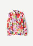 Camicia Cheryl con fantasia a fiori BIANCO WHITE Donna immagine n. 5