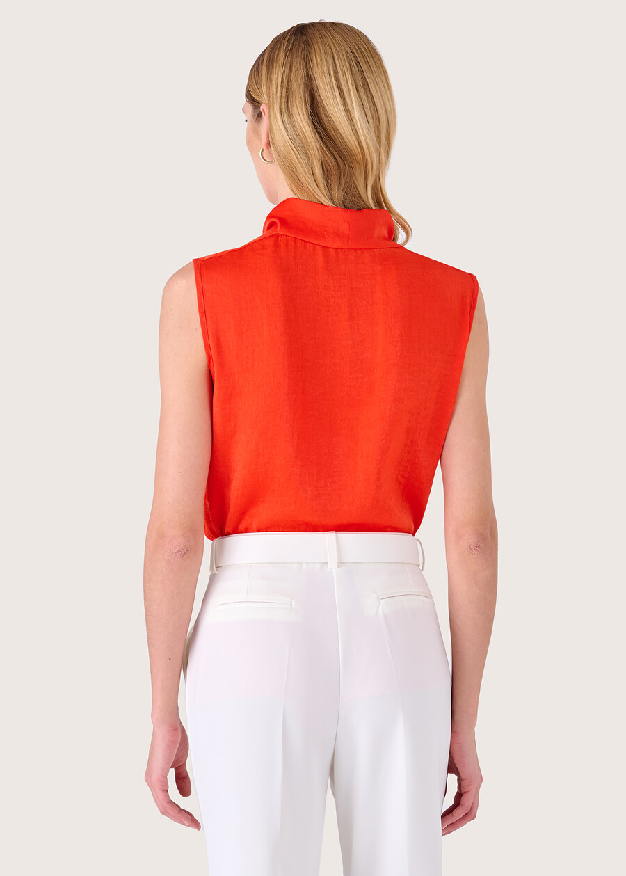 Top Thomas con scollo a cappuccio ARANCIO SUNRISE Donna , immagine n. 3