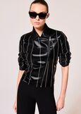 Grant eco-leather jacket NERO BLACK Woman image number 1