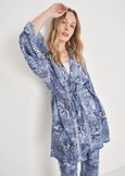 Calcutta kimono-style shrug BLU Woman image number 1