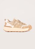 Scarpa sportiva Sheyla in ecopelle BEIGE TAUPE Donna immagine n. 3