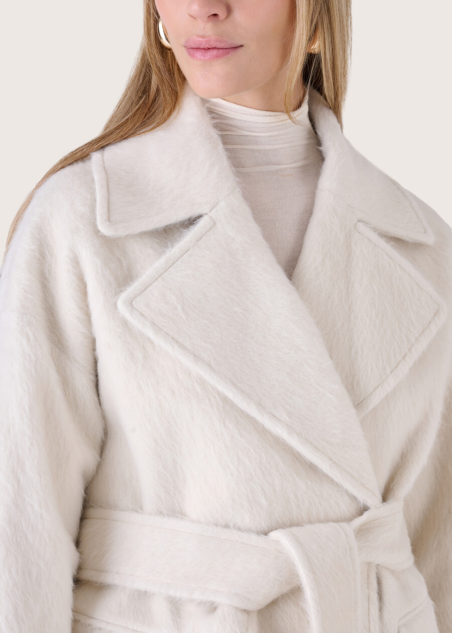 Cissy double-breasted coat ROSA MALVABEIGE LATTE Woman , image number 4