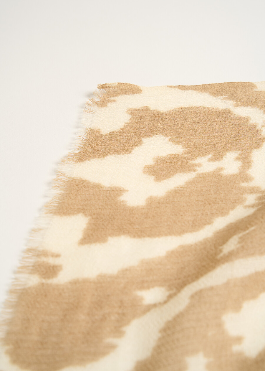 Sally wool scarf MARRONE Woman , image number 3