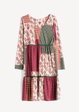 Adam printed jersey dress VERDE Woman image number 5