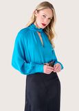 Blusa Chiara 100% viscosa BLUE COLONIAL Donna immagine n. 2