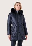 Pablo quilted down jacket NERO BLACK Woman image number 1