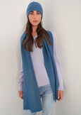 Skye scarf with micro rhinestones ROSSO MAGENTAVERDE PAVONE Woman image number 1
