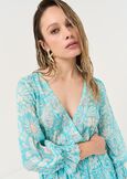 Aleandro Studio viscose wrap dress AZZURO AZZURRO Woman image number 3