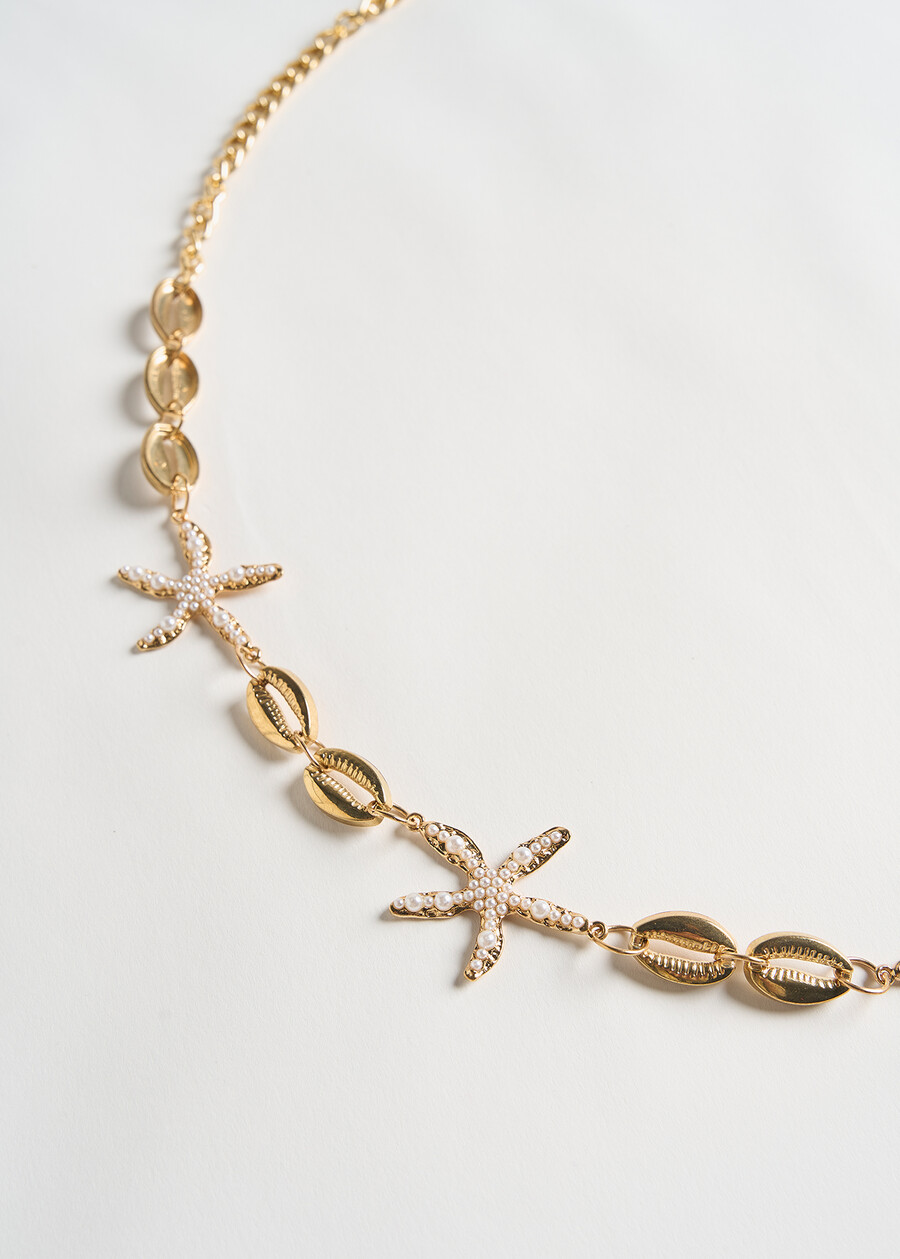 Cintura Calyd conchiglie e perle GOLD Donna , immagine n. 4