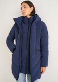 Piky padded jacket with belt BLU MIDNIGHTOYSBL Woman image number 2