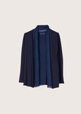 Cardigan Cerviana scollo sciallato BLU LAGUNA Donna immagine n. 4