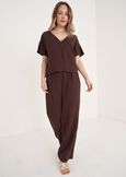 Pantaloni Pencil Vita Alta MARRONE JAVA Donna immagine n. 2