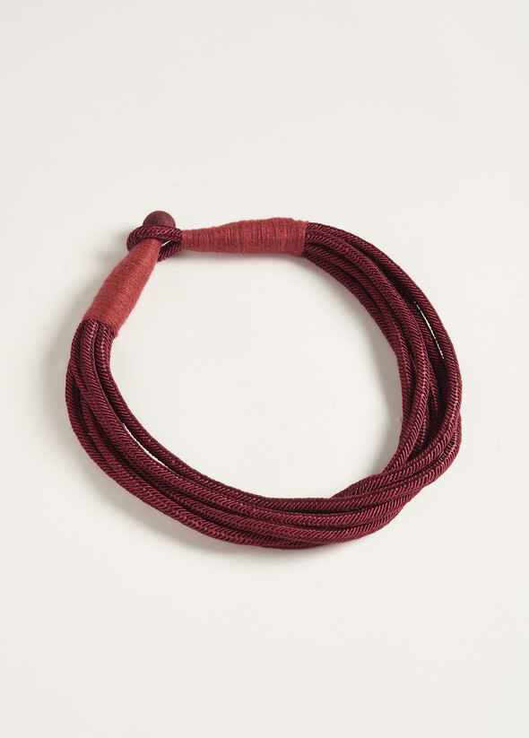 Goma multi-strand necklace ROSSO Woman null