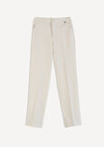 Alice bi-stretch slim trousers NERO BLACKBEIGE GESSOBLU Woman image number 6