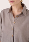 Camicia Cora 100% cotone GRIGIO TORTORA Donna immagine n. 2