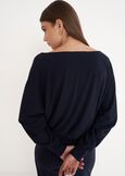 Blusa Cassy in jersey GRIGIO GREYBLUE OLTREMARE  Donna immagine n. 3