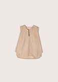Top Tamar in lino e cotone BEIGE SAFARIBLUE OLTREMARE  Donna immagine n. 4