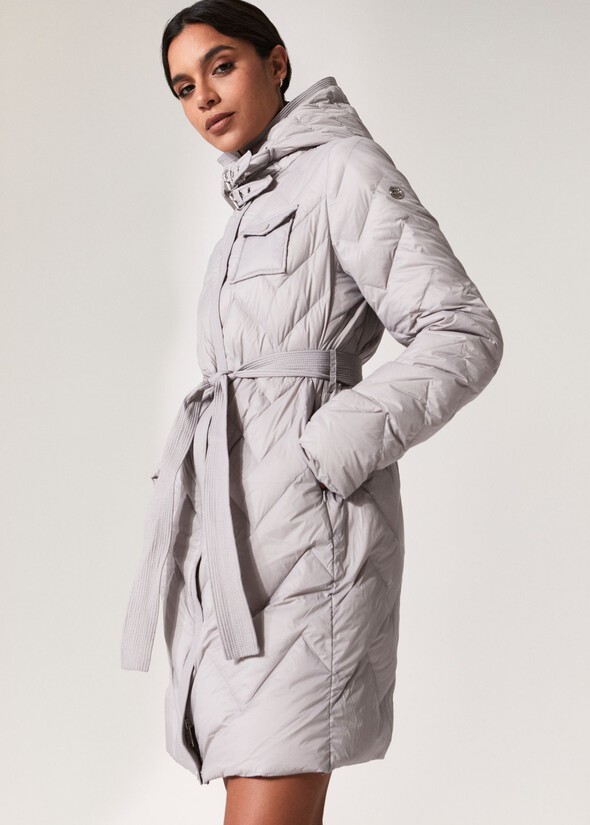 Paris jacket with goose dawn GRIGIO Woman null