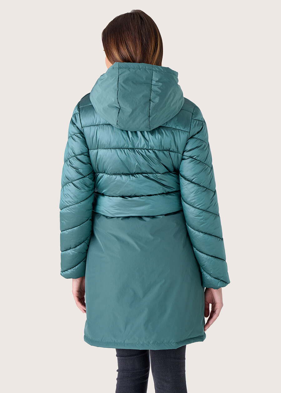 Paros double-length down jacket VERDE CICAS Woman , image number 4