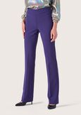 Victoria flared trousers VIOLA ORCHIDEA Woman image number 3