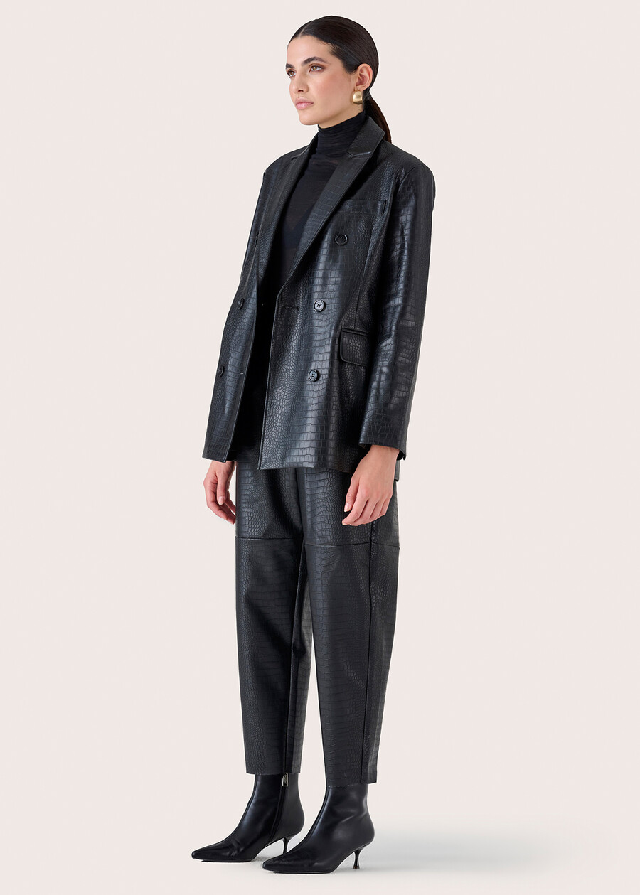 Giacca Gep in ecopelle NERO BLACK Donna , immagine n. 5