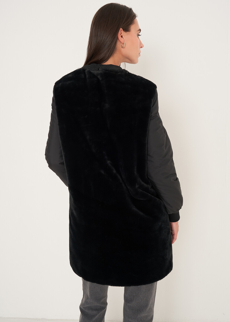 Piumino Pietro trasformabile NERO BLACK Donna , immagine n. 7