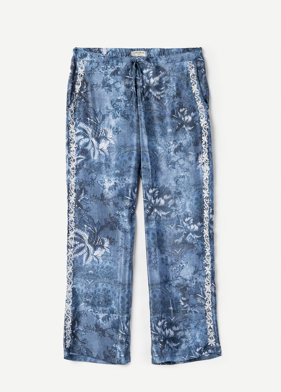 Pantalone Phoebe in poliviscosa BLU Donna , immagine n. 6