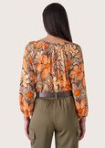 Sely ecovero viscose shirt BEIGE LIGHT BEIGE Woman image number 3